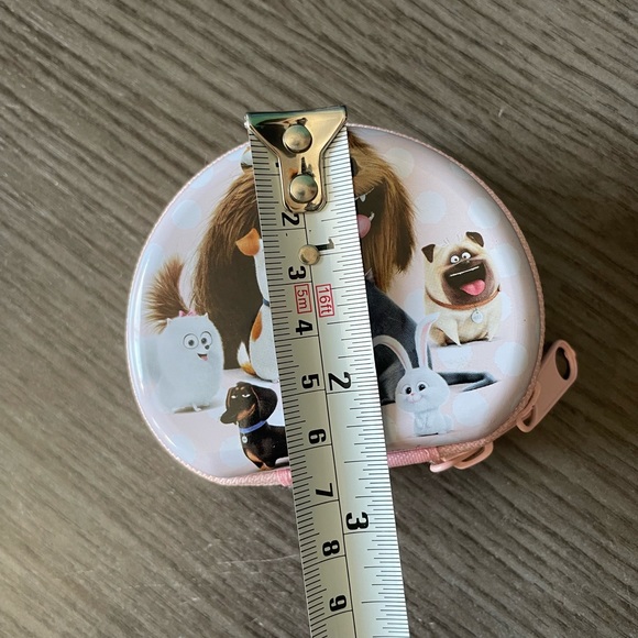 Universal studios ‘secret life of pets’ metal coin double zippered mini - Picture 8 of 8